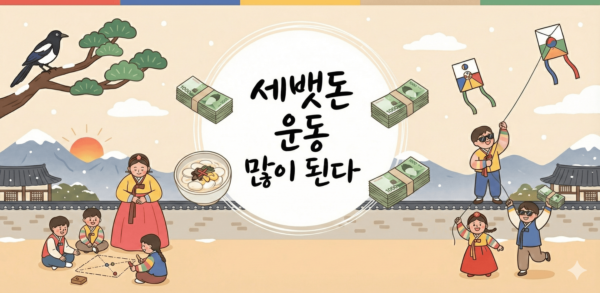 세뱃돈 전국 모의고사 메인 이미지